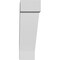 Ekena Millwork 3-in. W x 10-in. D x 10-in. H Burlington Architectural Grade PVC Knee Brace BRCP03X10X10BUR - alternate 2
